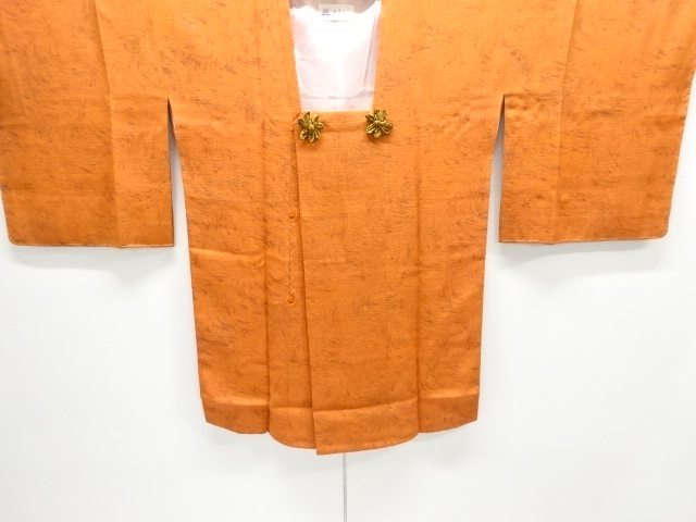 未使用品　墨流し道行コート